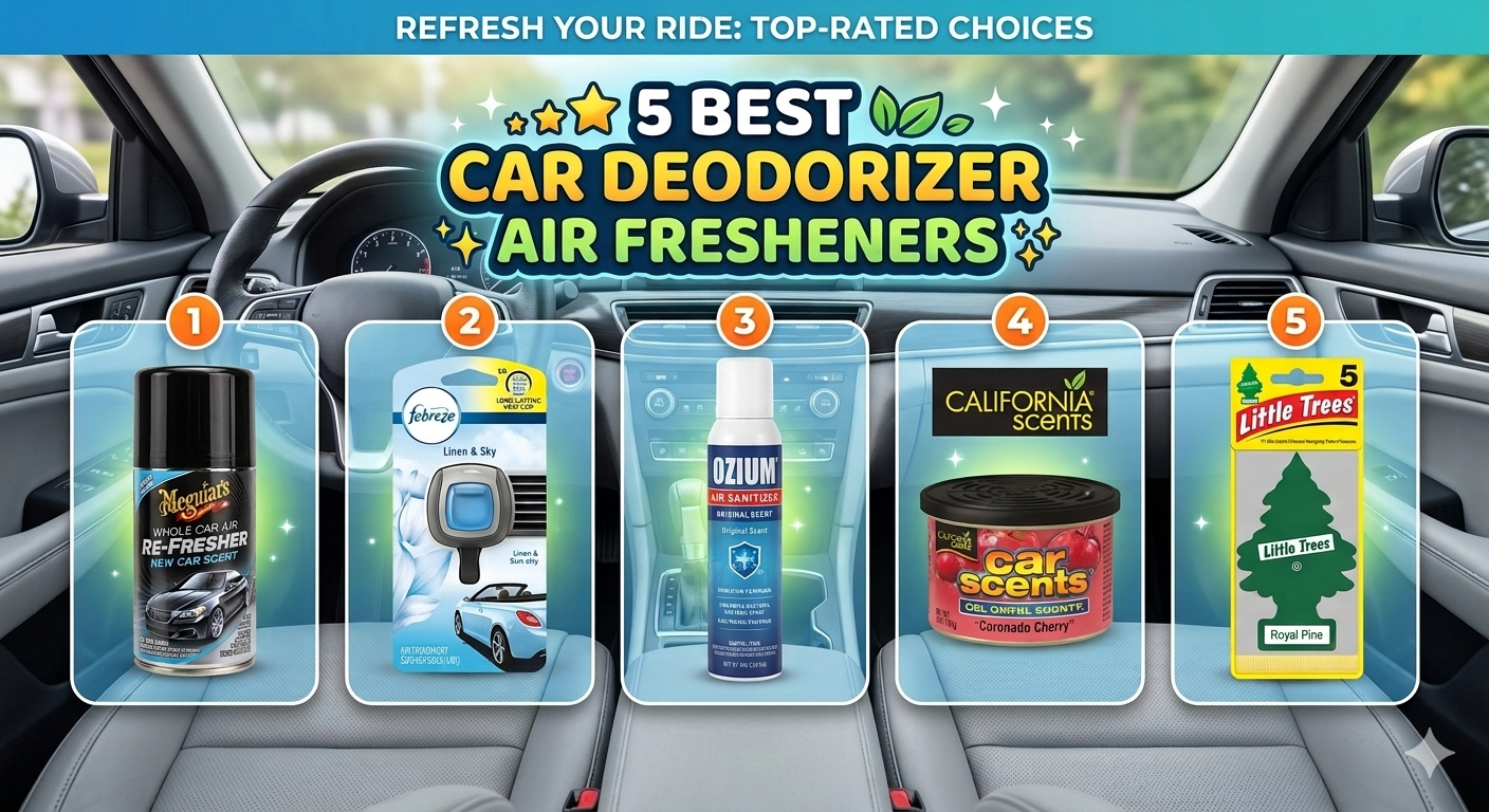 5 Best Car Deodorizer Air Fresheners