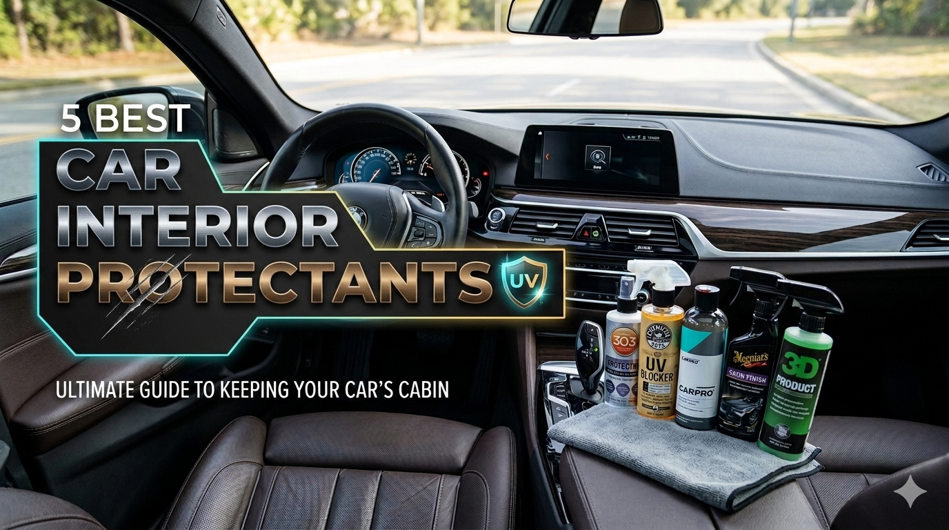5 Best Car Interior Protectants