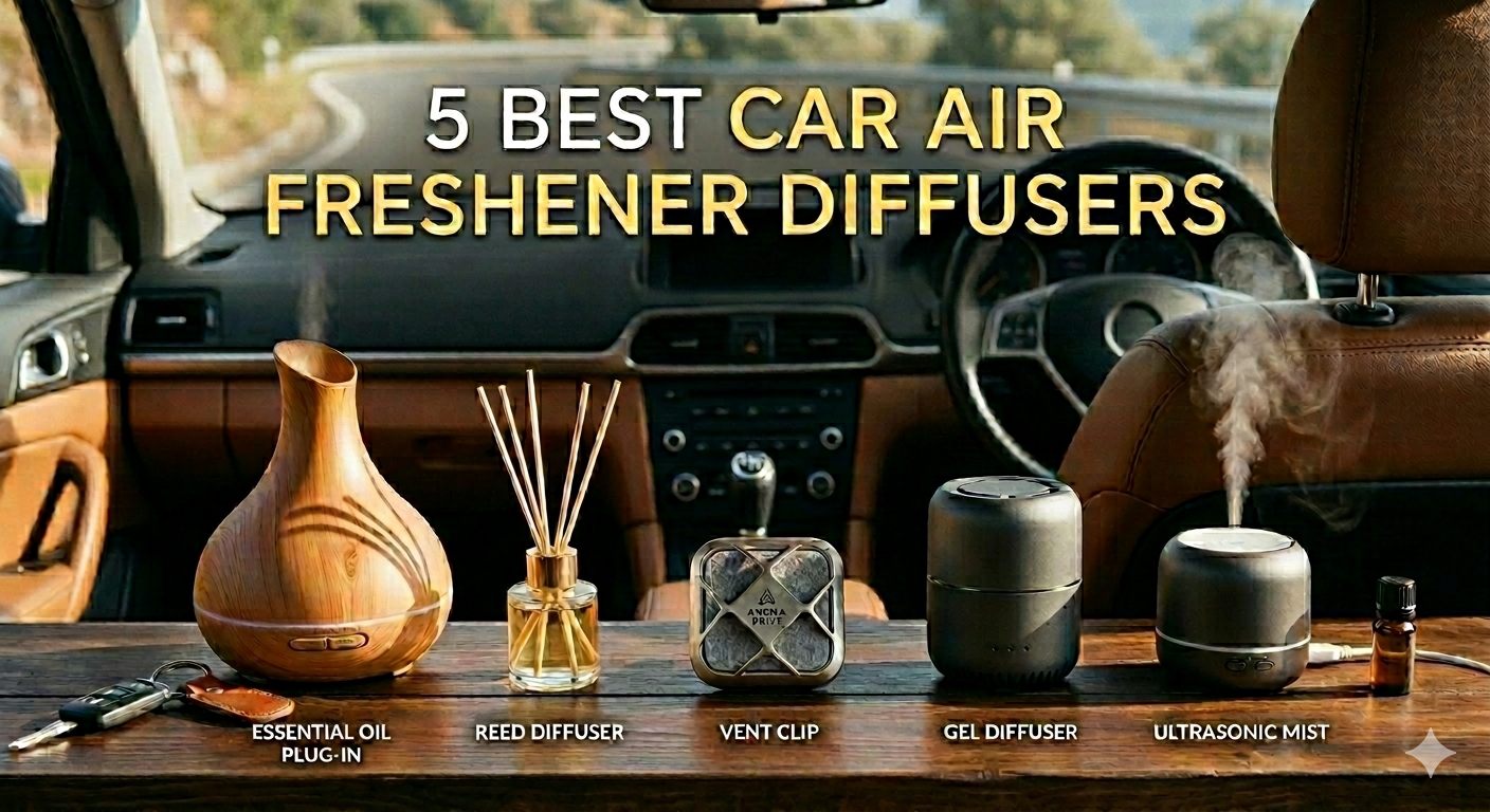 5 Best Car Air Freshener Diffusers