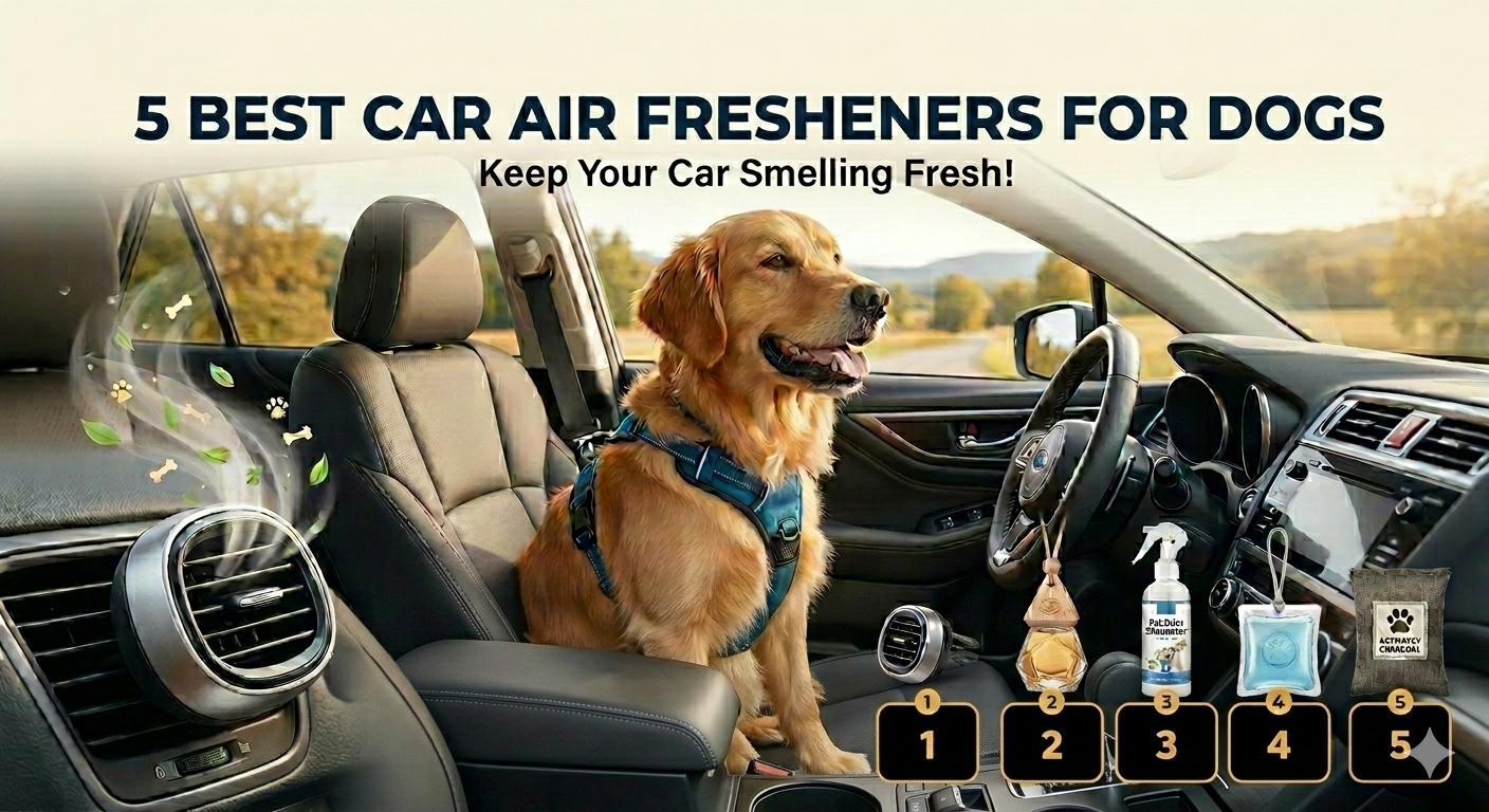 5 Best Car Air Freshener For Dogs